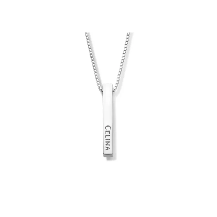 Bar ketting van zilver