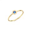 Gouden ring met geboortesteen - Names4ever