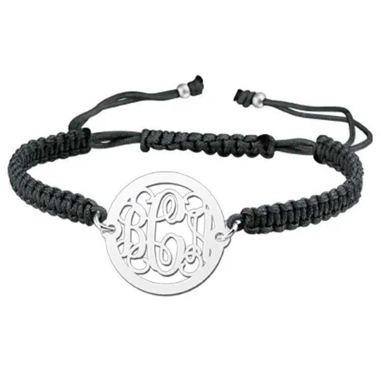 Gegraveerde Monogram armband