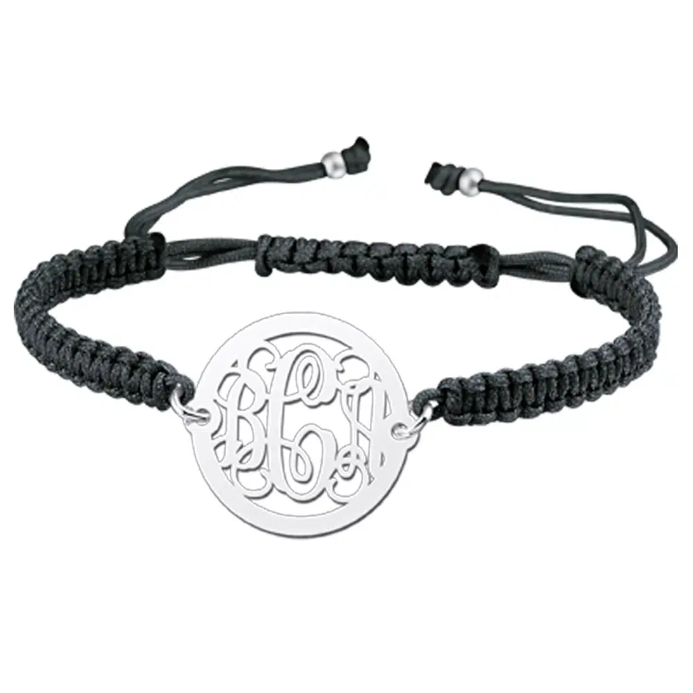 Gegraveerde Monogram armband