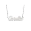 Naamketting zilver model Carolin Gepersonaliseerd